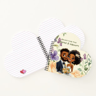 Carnet Conseils pour les mariés, couple noir