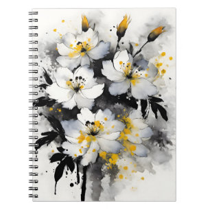 Carnet Consolida - Fleurs aquarelle