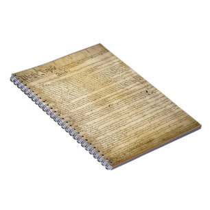 Carnet Constitution d'Etats-Unis vintage