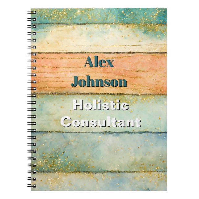Carnet Consultant en bien-être holistique Naturopathes Sp (Devant)