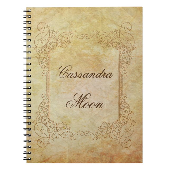 Carnet Conte de fées délicieuse personnalisée (Devant)