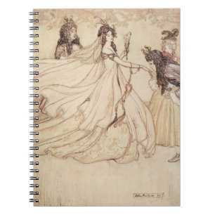 Carnet Contes de fées vintage, Cendrillon par Arthur Rack