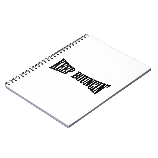 Carnet Continuez à rebondir. (Côté gauche)