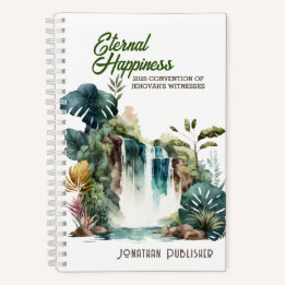 Carnet Convention de Bonheur Éternel Cascade Tropicale