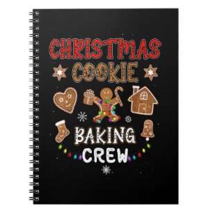 Carnet Cookie de Noël Cuisine Crew Noël Pain d'épices Fam
