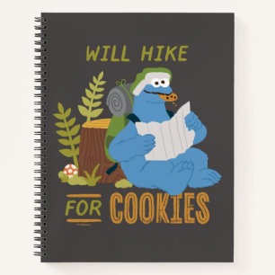 Carnet Cookie Monster Randonnée Pour Les Cookies