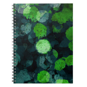 Carnet Cool, art unique floral / fleuriste motif