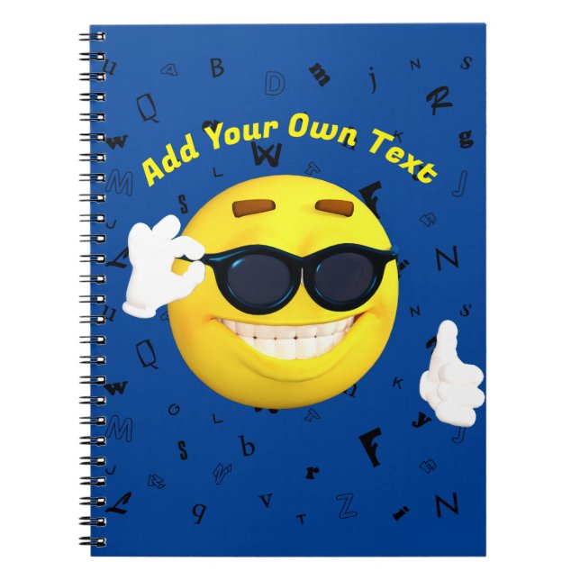 Carnet Cool Emoji (Devant)