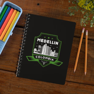 Carnet Cool Medellin Colombia Skyline Travel