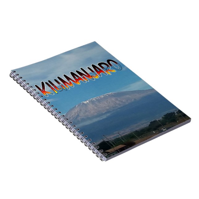 Carnet Cool Populaire Marchable Monté Kilimanjaro (Côté Droit)