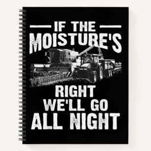 Carnet Cool si l'humidité juste fermier cadeau Funny Far