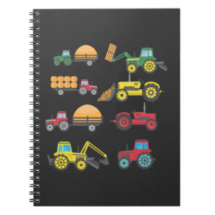 Carnet Cool Tracteur Dessin de la ferme Lover Agriculture
