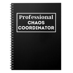 Carnet Coordinateur professionnel du chaos
