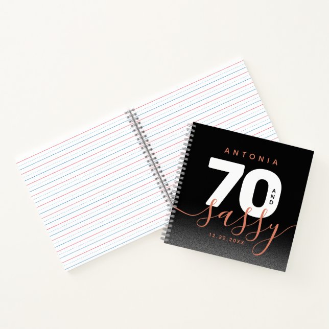 Carnet Copper Girly 70 et Sassy (Intérieur)