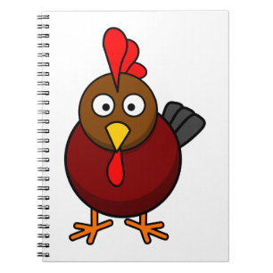 Carnet Coq de dessin