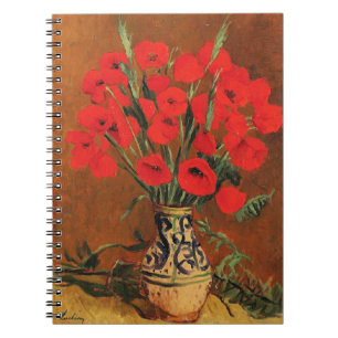 Carnet Coquelicots, beaux-arts de Stefan Luchian,