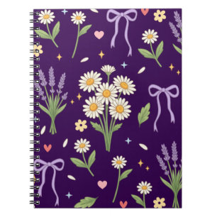 Carnet Coquette Daisy et Lavande
