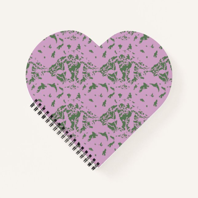 Carnet Corazón PaperCut (Devant)