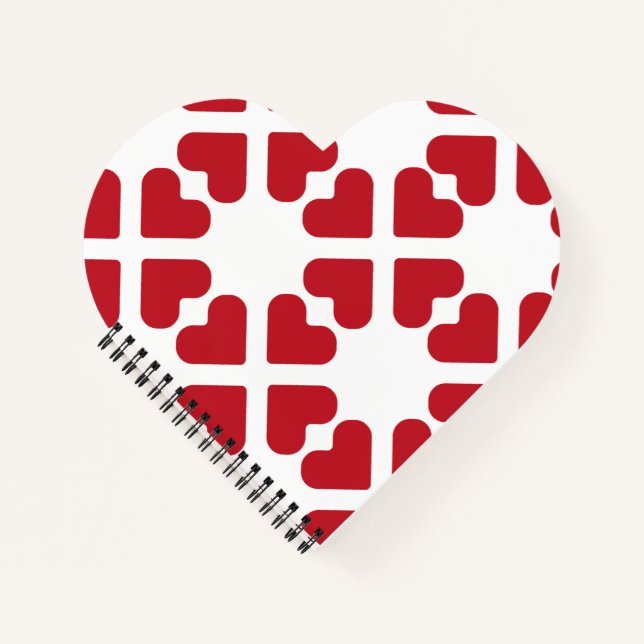 Carnet corazones de amor (Devant)