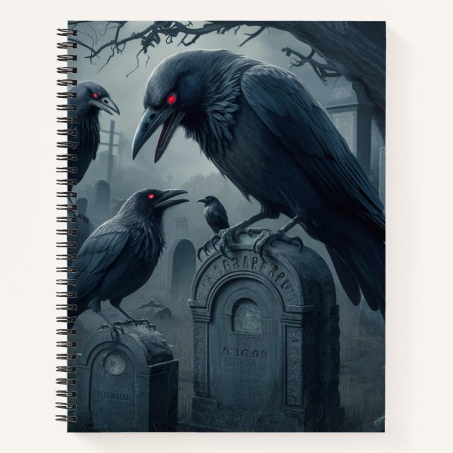 Carnet Corbeau 07 Notizbuch (Vorderseite)