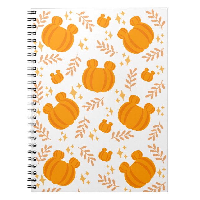 Carnet Corbeille citrouille agréable et confortable (Devant)