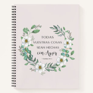 Carnet Corinthiens vers de la bible