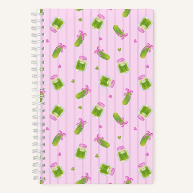 Carnet Cornichon Rose (Recto)