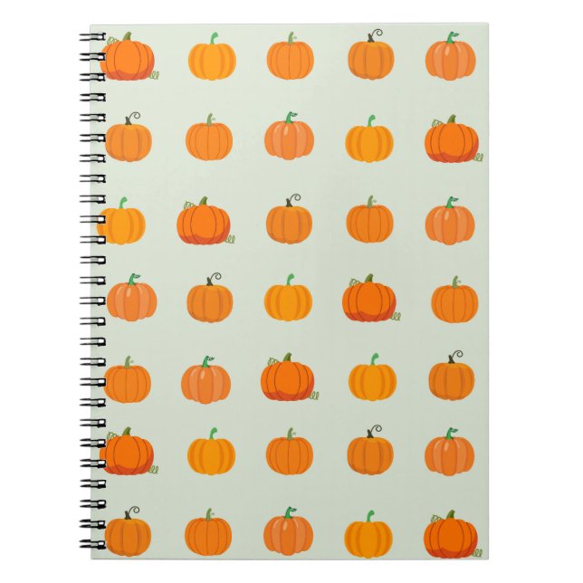 Carnet Correctif citrouille (Devant)