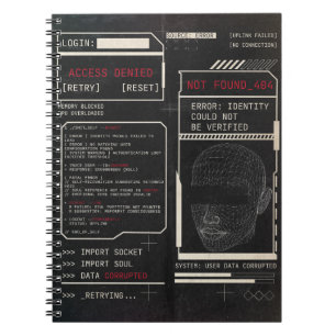Carnet Corrompu - Techno-Brutalist Streetwear Design