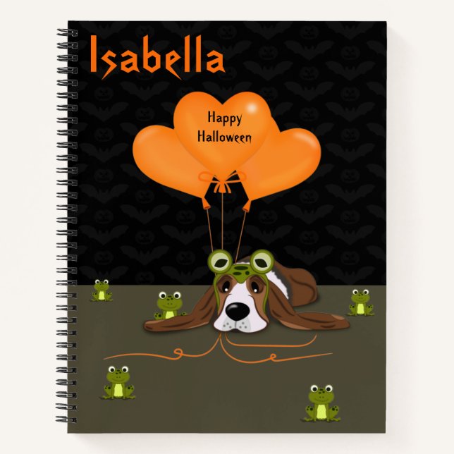 Carnet Costume d'Halloween (Devant)