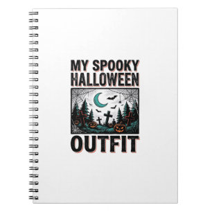 Carnet Costume Halloween effrayant Vintage Graveyard Tee_