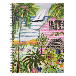 Carnet Cottage rose sur la baie I