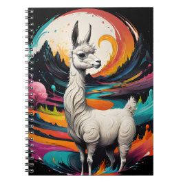 Carnet "Cotton Candy Llama" Art Spiral Notebook