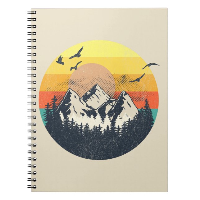 Carnet Coucher de soleil (Devant)