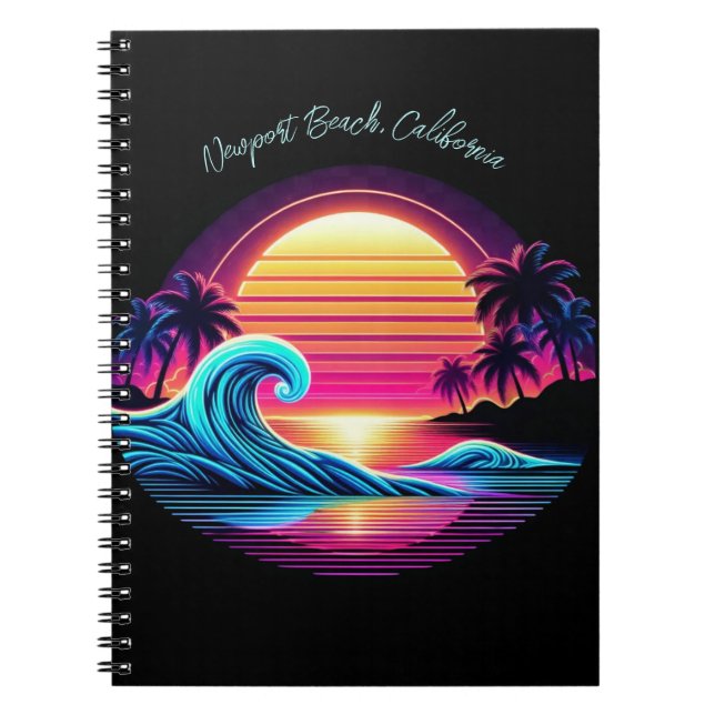 Carnet Coucher de soleil (Devant)
