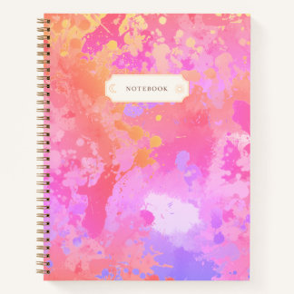 Carnet Coucher de soleil Boho Splash