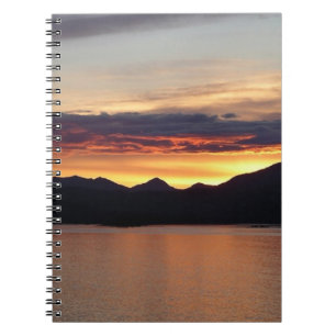 Carnet Coucher de soleil en Alaska I Photographie de l'Al