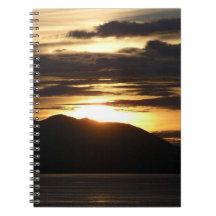 Coucher de soleil en Alaska III Photographie magni