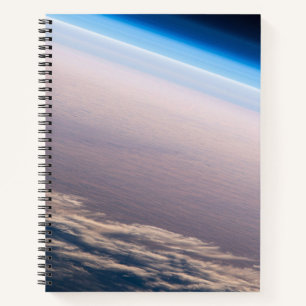 Carnet Coucher De Soleil Orbital Au Large De La Côte De C