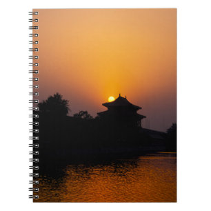 Carnet Coucher de soleil sur la ville interdite - Pékin,