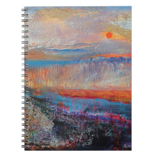 Carnet Coucher du soleil 2013 de marais