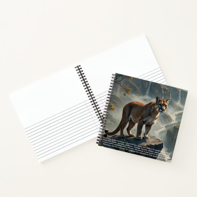 Carnet Cougar couverture rigide (Intérieur)