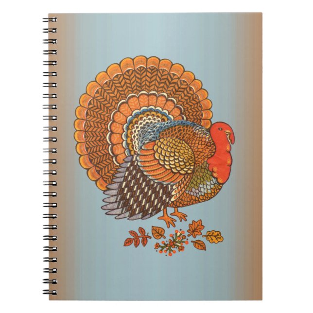 Carnet Couleurs d'automne Turquie Feuilles (Devant)