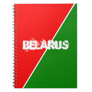 Carnet Couleurs du drapeau national biélorusse