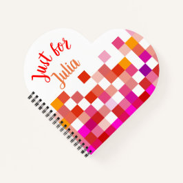 Carnet Couleurs et monogrammes