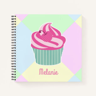 Carnet Couleurs pastel rose mignonne Personnalisées
