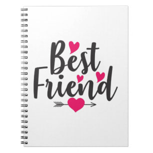 Carnet Couple Art Heart Best Friend