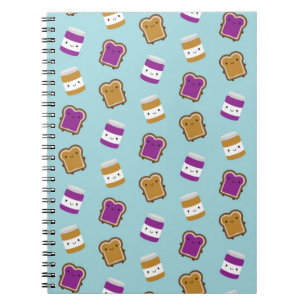 Carnet Couple de sandwich au beurre de cacahuète et gelée