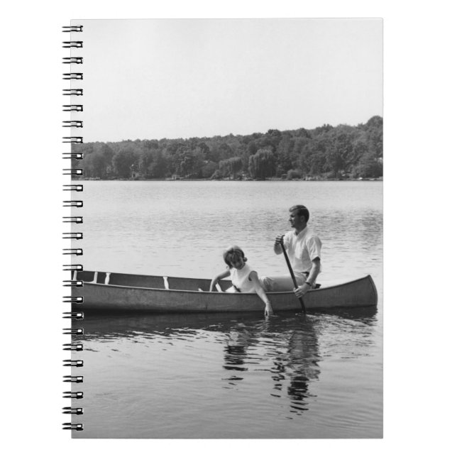Carnet Couples dans un canoë (Devant)
