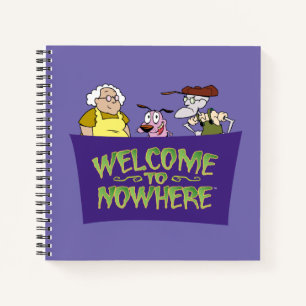 Carnet Courage du chien lâché   Bienvenue nulle part